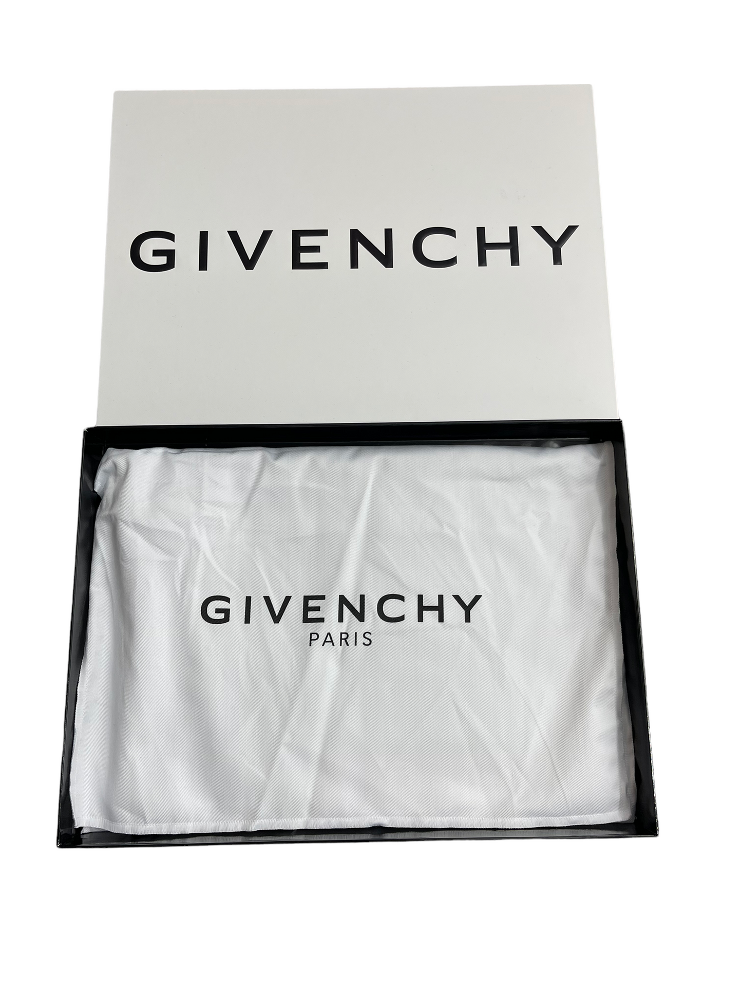GIVENCHY PARIS MONKEY BROTHERS CLUTCH BAG - BLACK