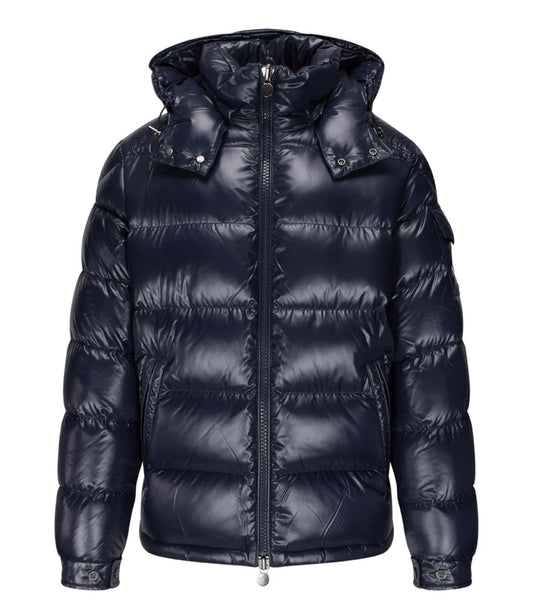 MONCLER MAYA DOWN PUFFER JACKET - NAVY