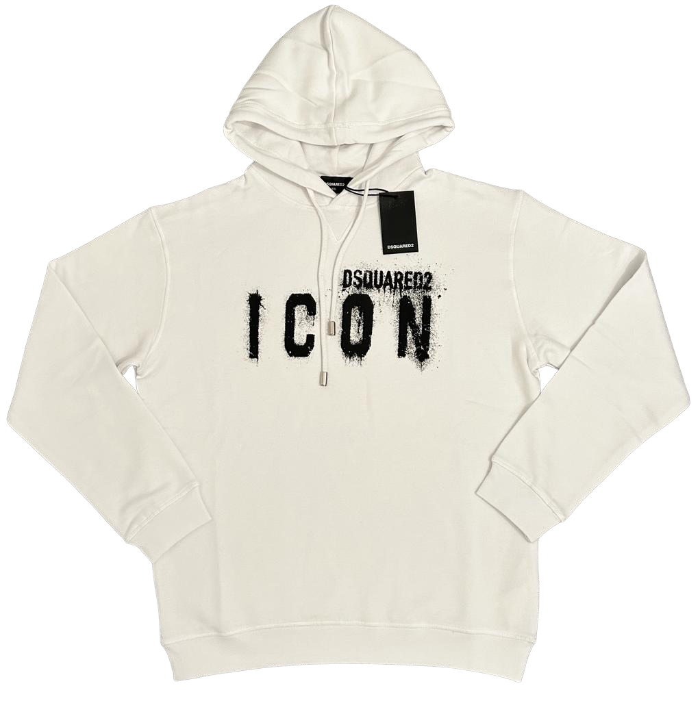 Dsquared hotsell hoodie white