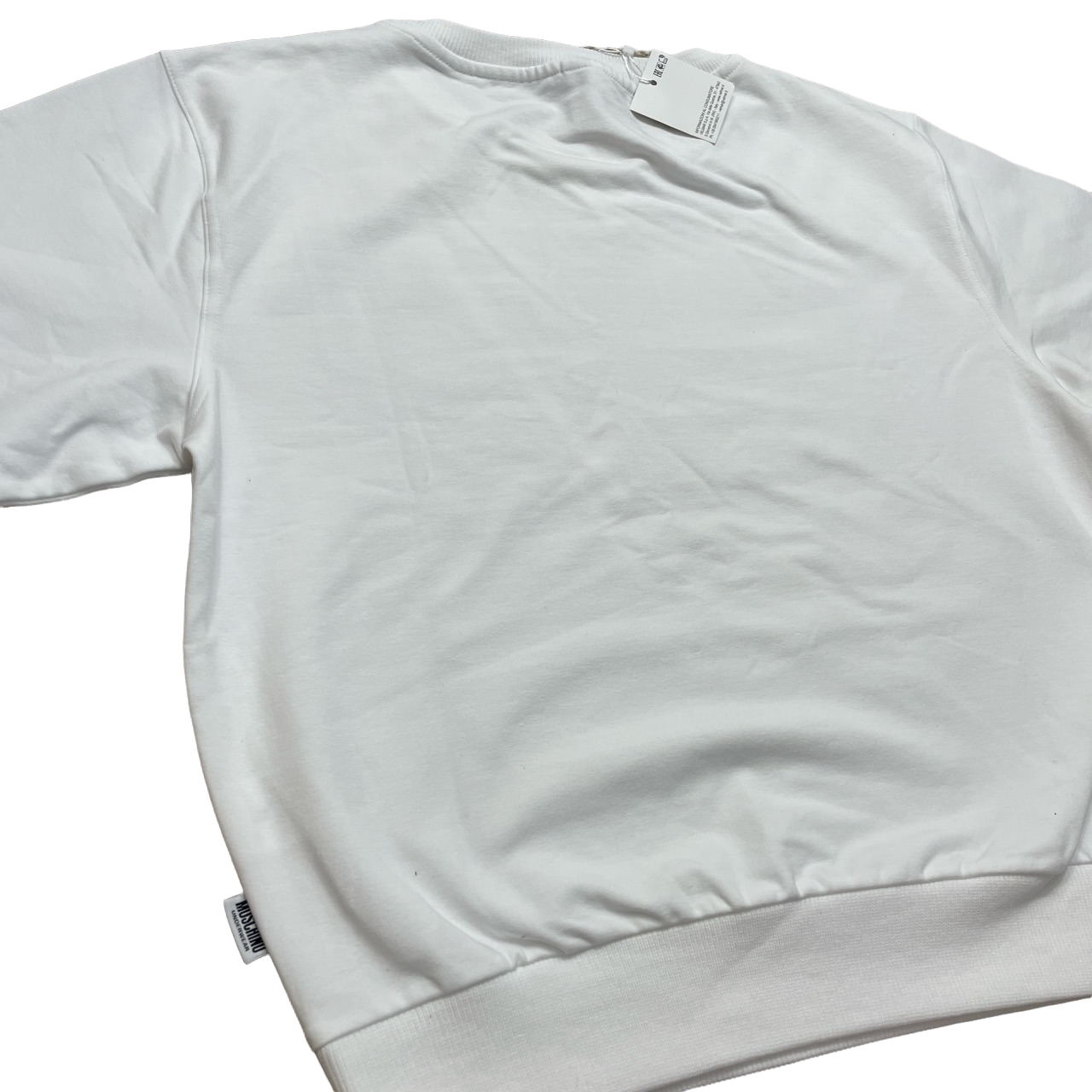 WOMENS MOSCHINO UNDERBEAR SWEATSHIRT - WHITE