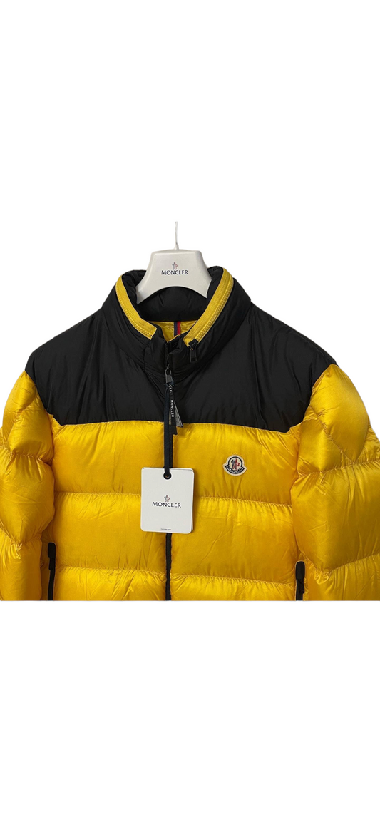 MONCLER PEUPLIER DOWN PUFFER JACKET - YELLOW