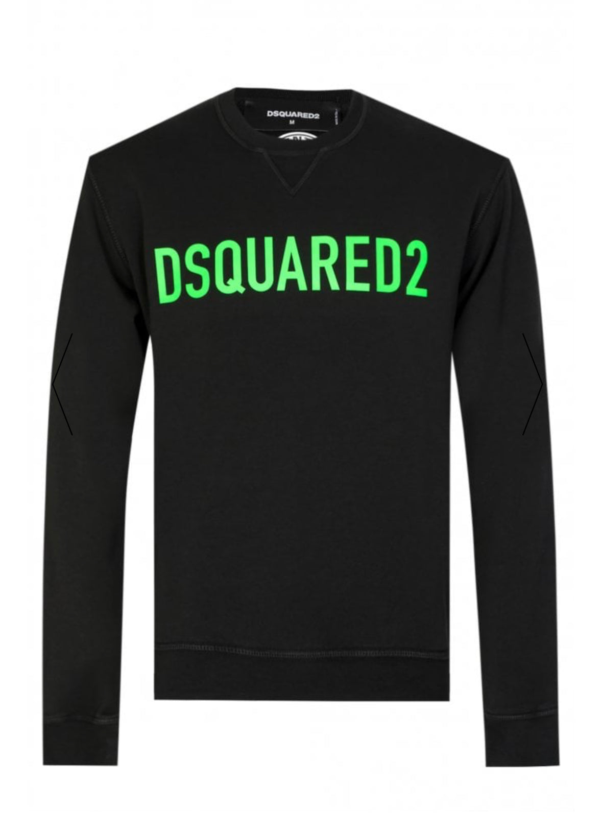 DSQUARED2 NEON LOGO SWEATSHIRT - BLACK