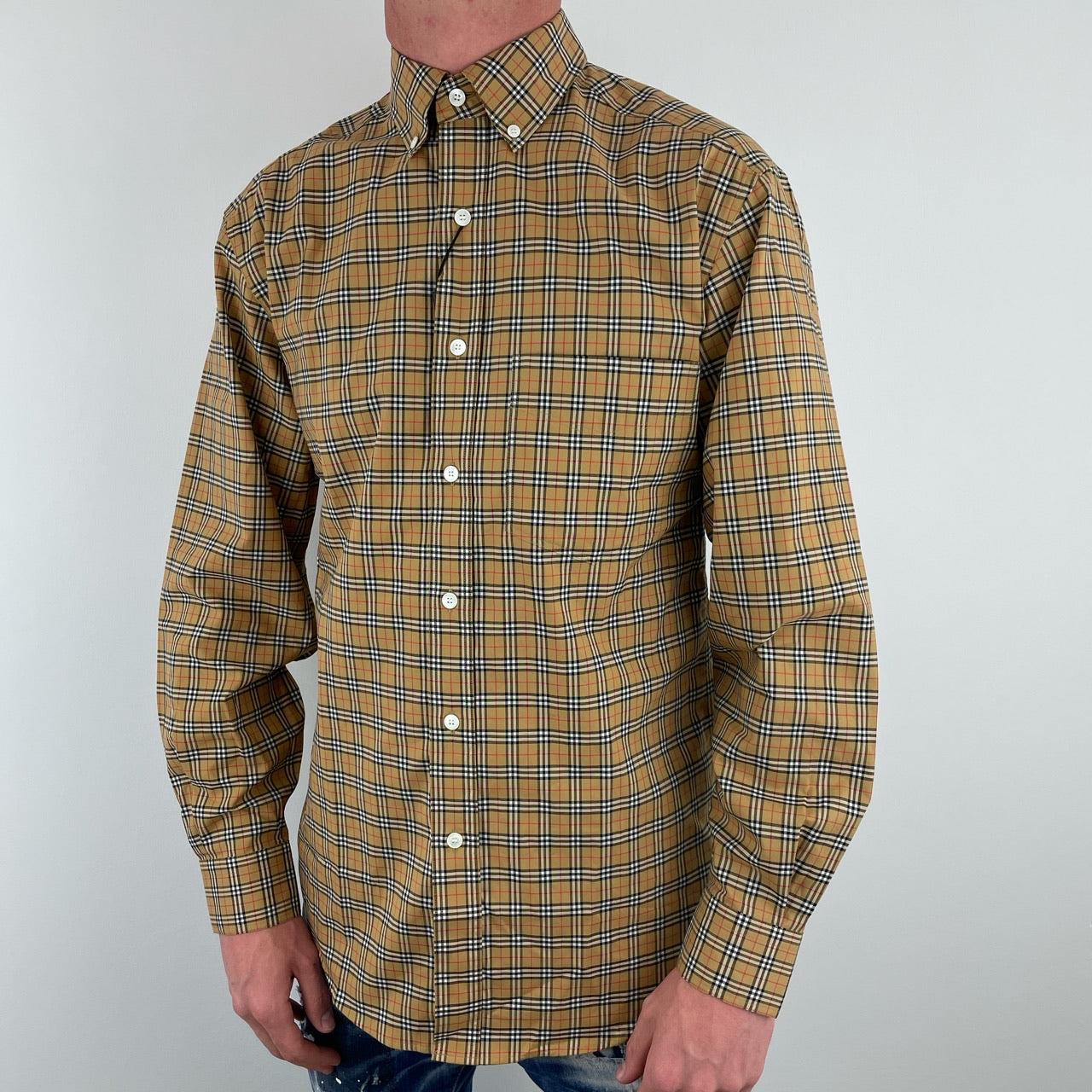 BURBERRY JAMESON LONGSLEEVE CHECK SHIRT