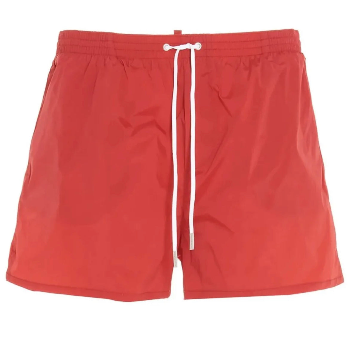 DSQUARED2 ICON BACK LOGO SWIM SHORTS - RED