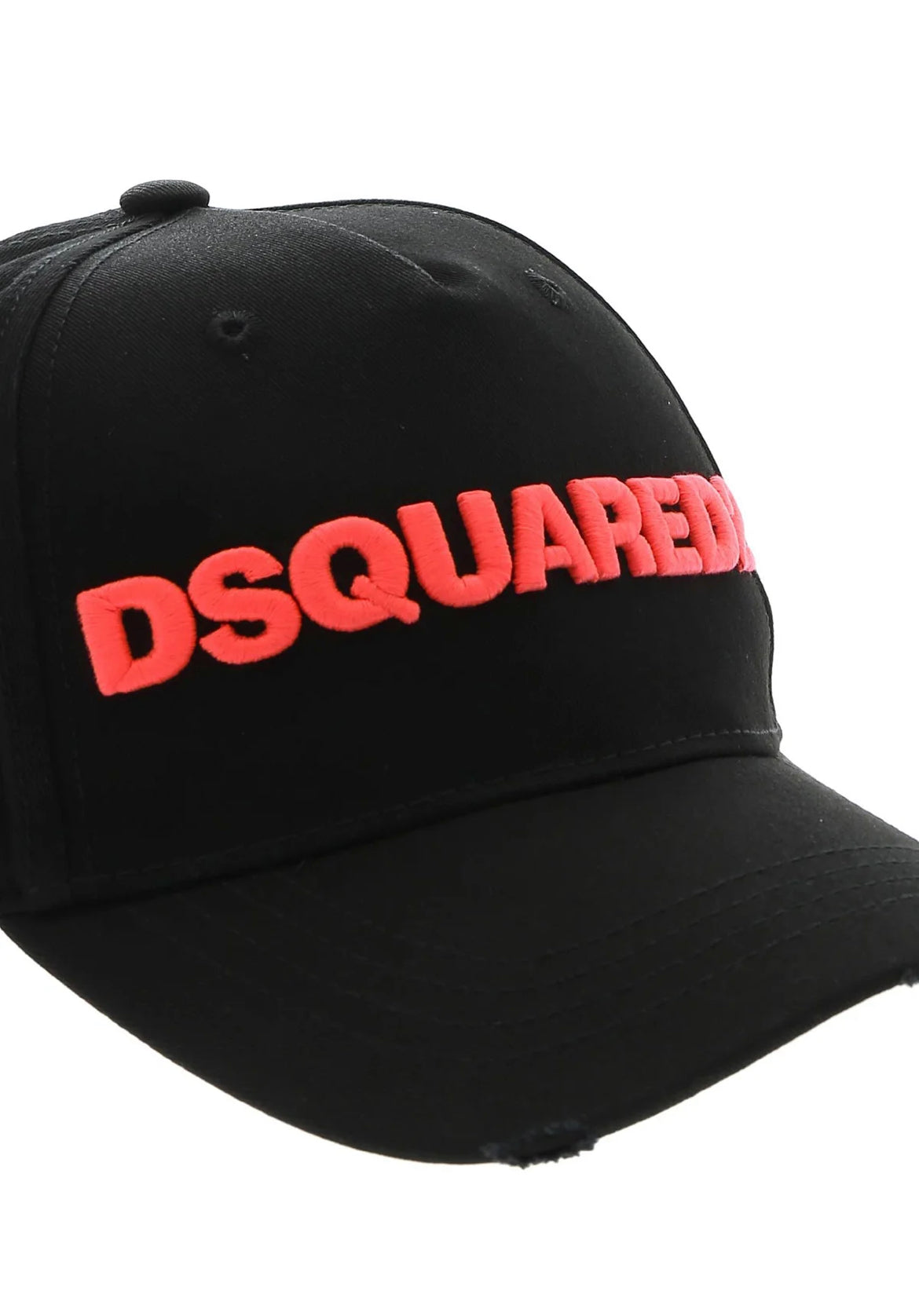 DSQUARED2 LOGO BASEBALL CAP BLACK RED – SGN CLOTHING