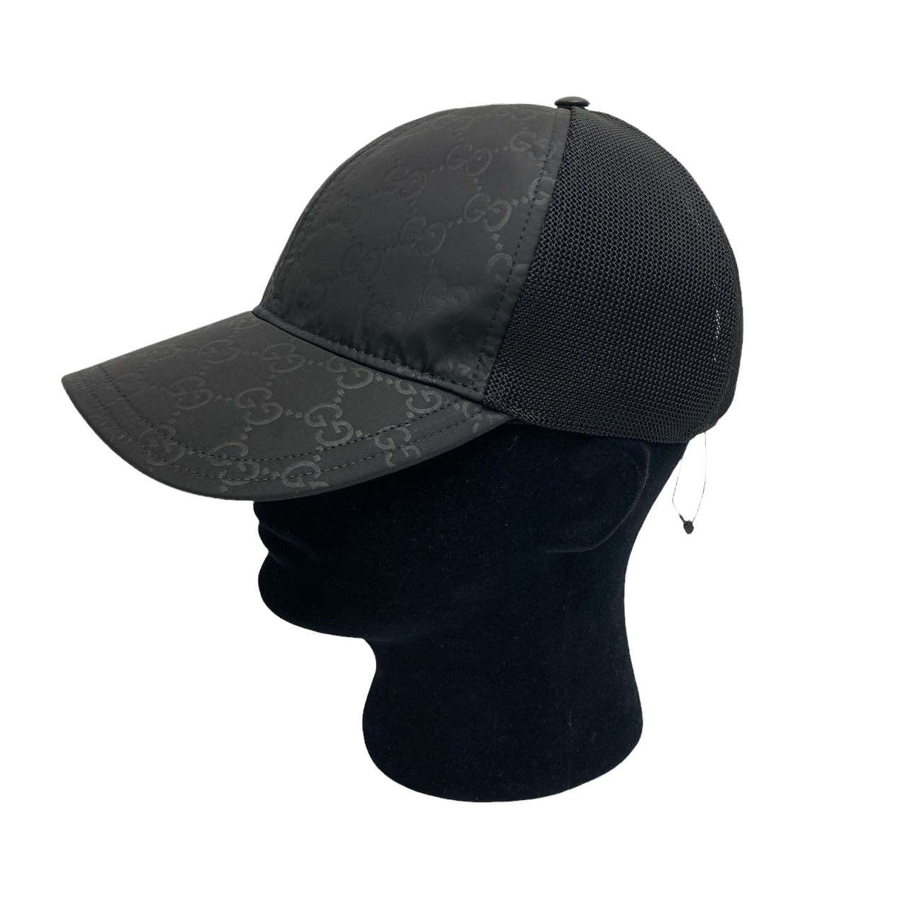 GUCCI original GG canvas baseball cap black XL 60 Nepal