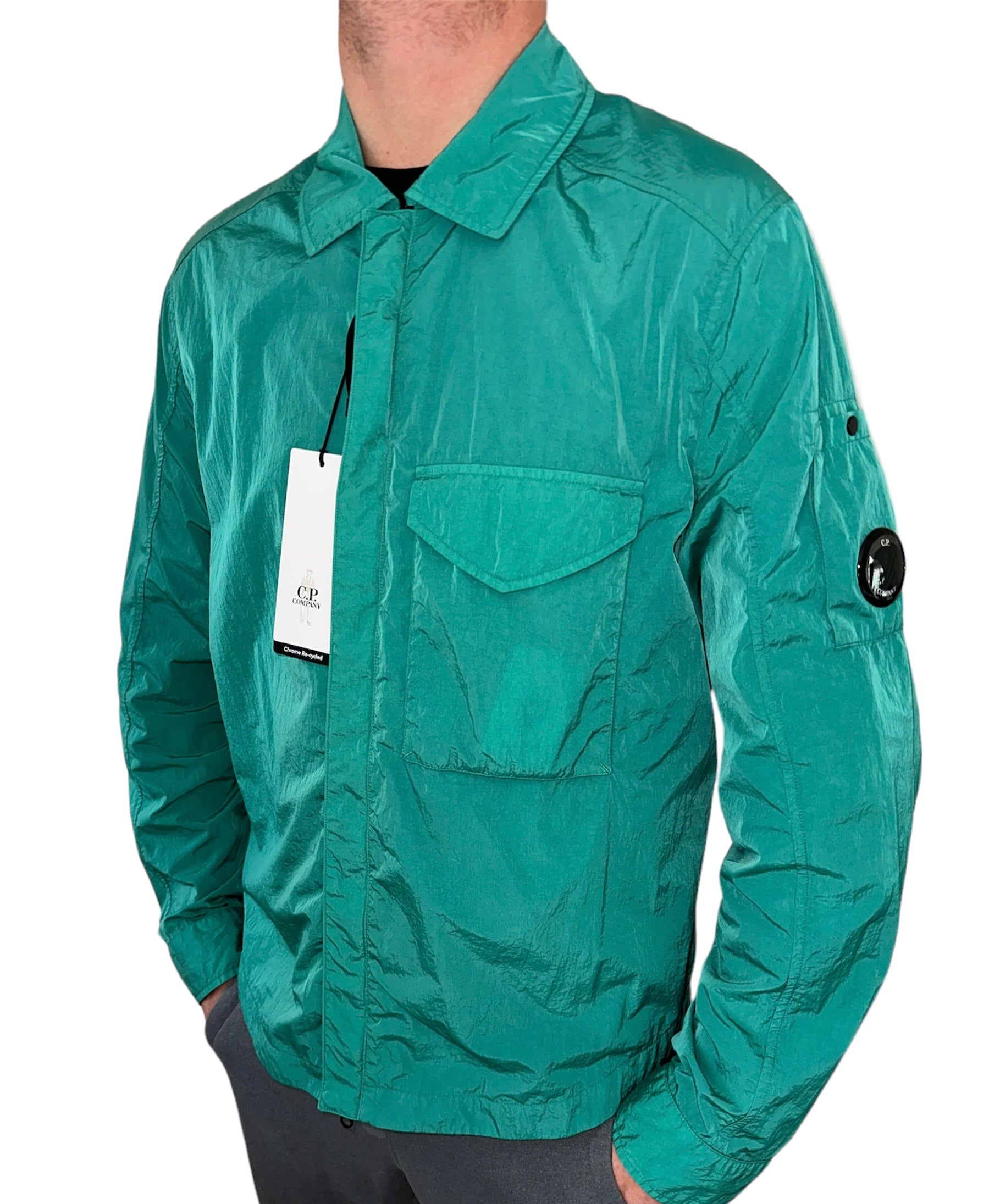 Cp company chrome lens overshirt best sale