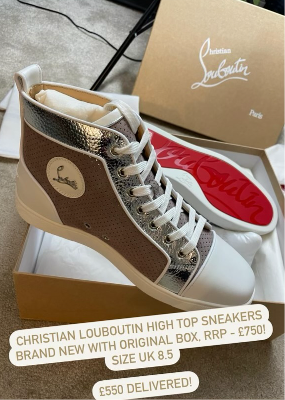 Christian louboutin flat sneakers hotsell