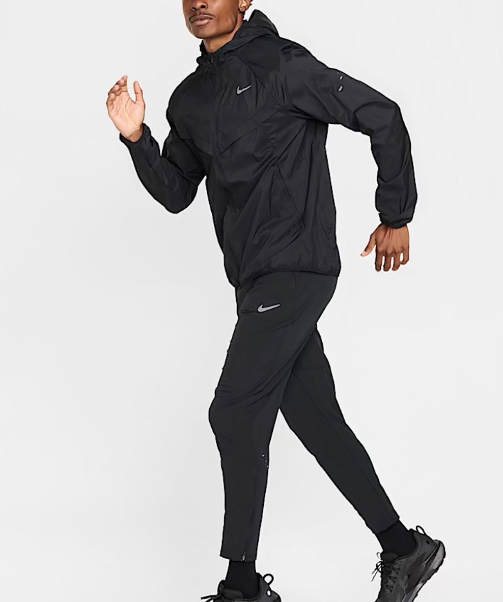NIKE DRI - FIT MILER STRIDE FULL TRACKSUIT - BLACK