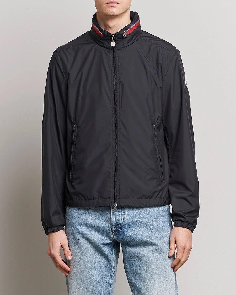 MONCLER FARLAK WINDBREAKER JACKET - BLACK