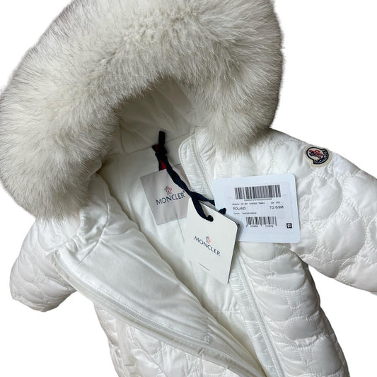 KIDS MONCLER ENFANT DOWN PADDED SNOWSUIT -