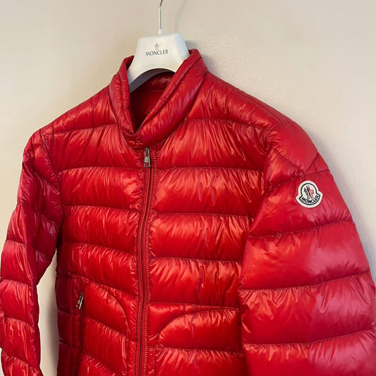 MONCLER ACORUS DOWN JACKET - RED