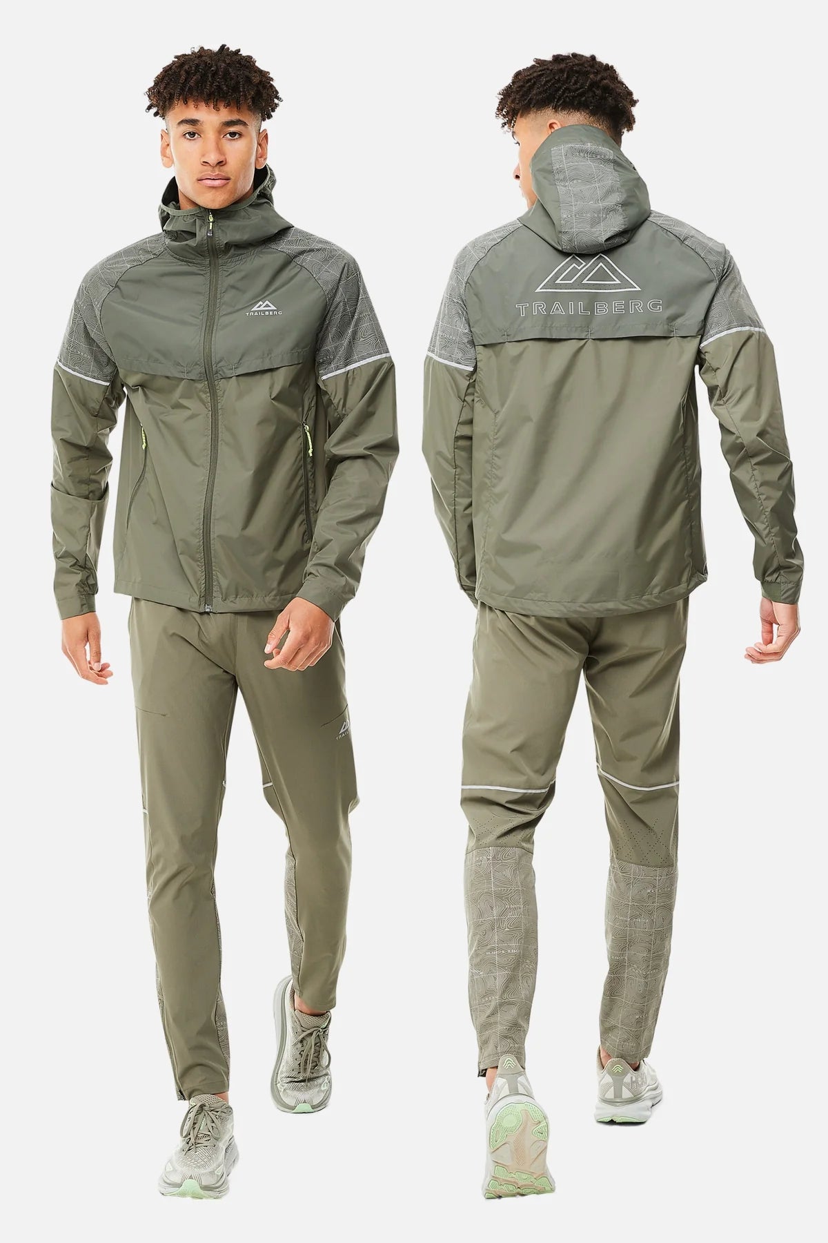 TRAILBERG FULL TRACKSUIT - KHAKI