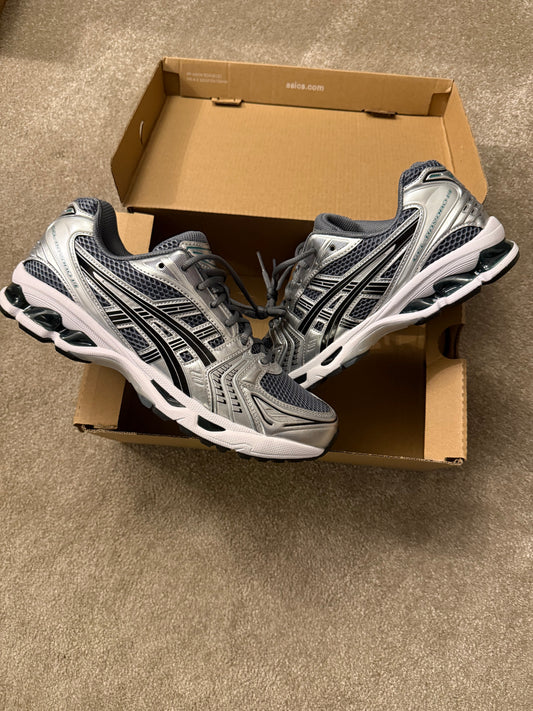 ASICS GEL KAYANO 14 TRAINERS - JASPER GREEN