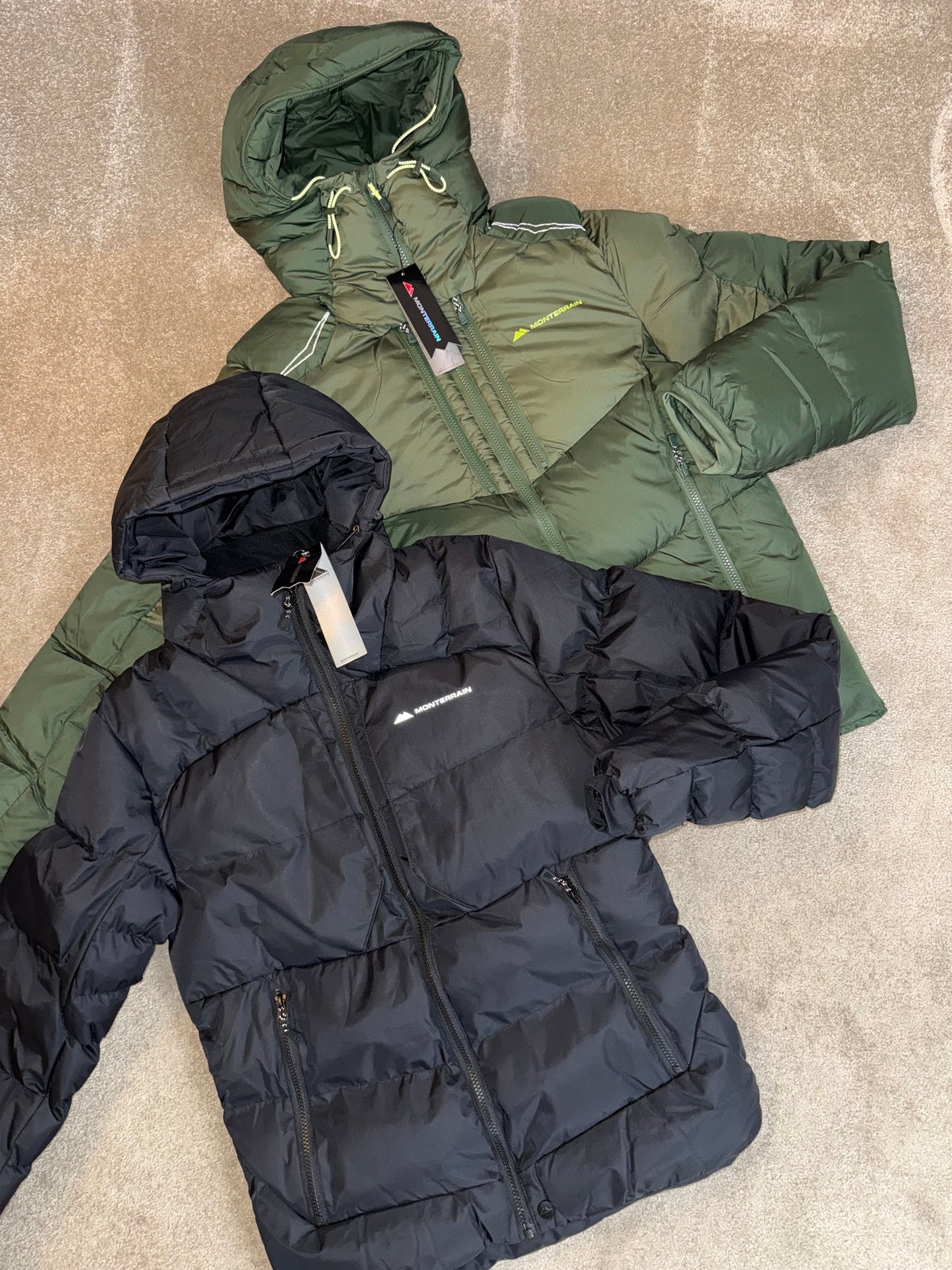 MONTERRAIN PUFFER JACKET - KHAKI