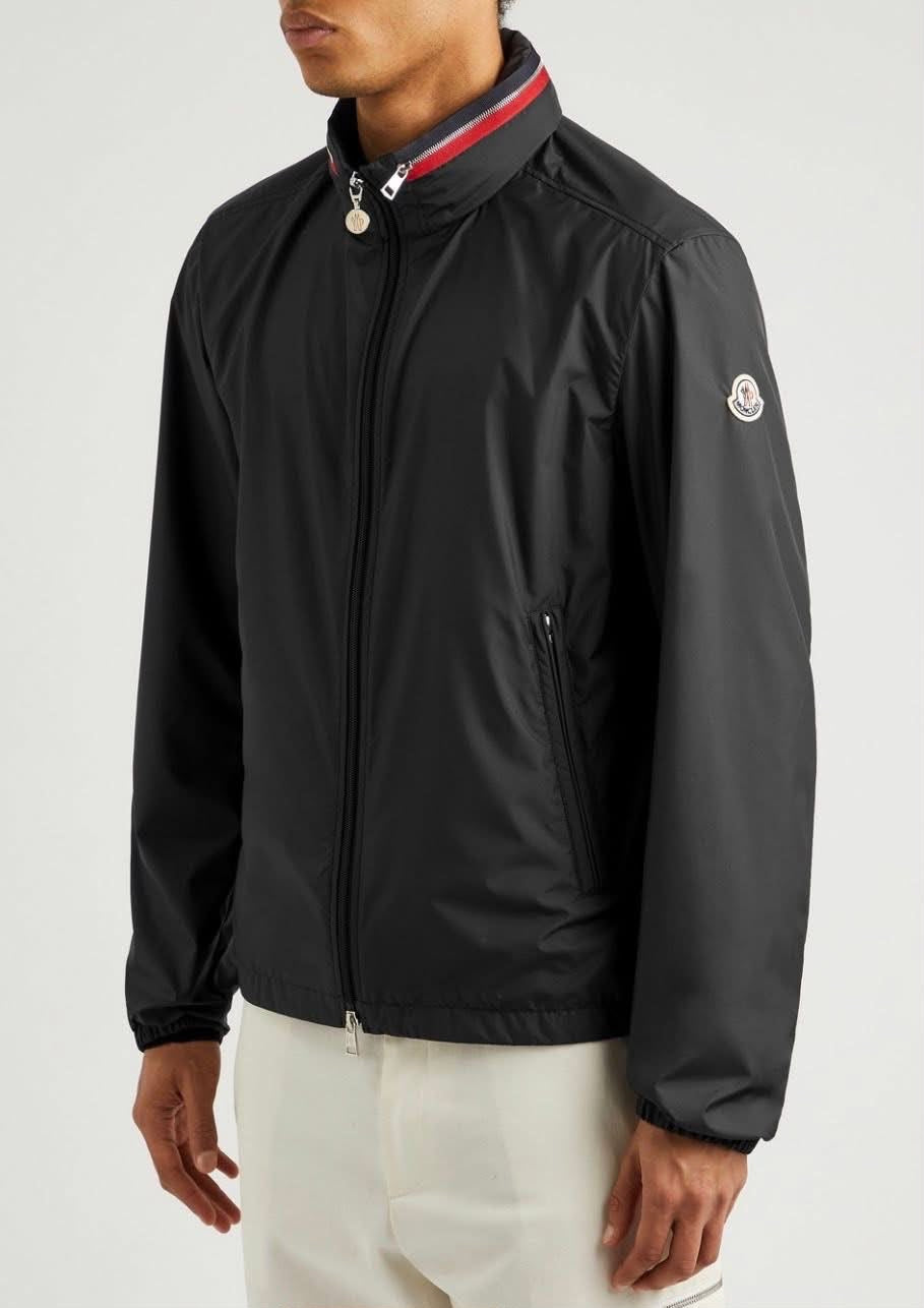 MONCLER FARLAK WINDBREAKER JACKET - BLACK