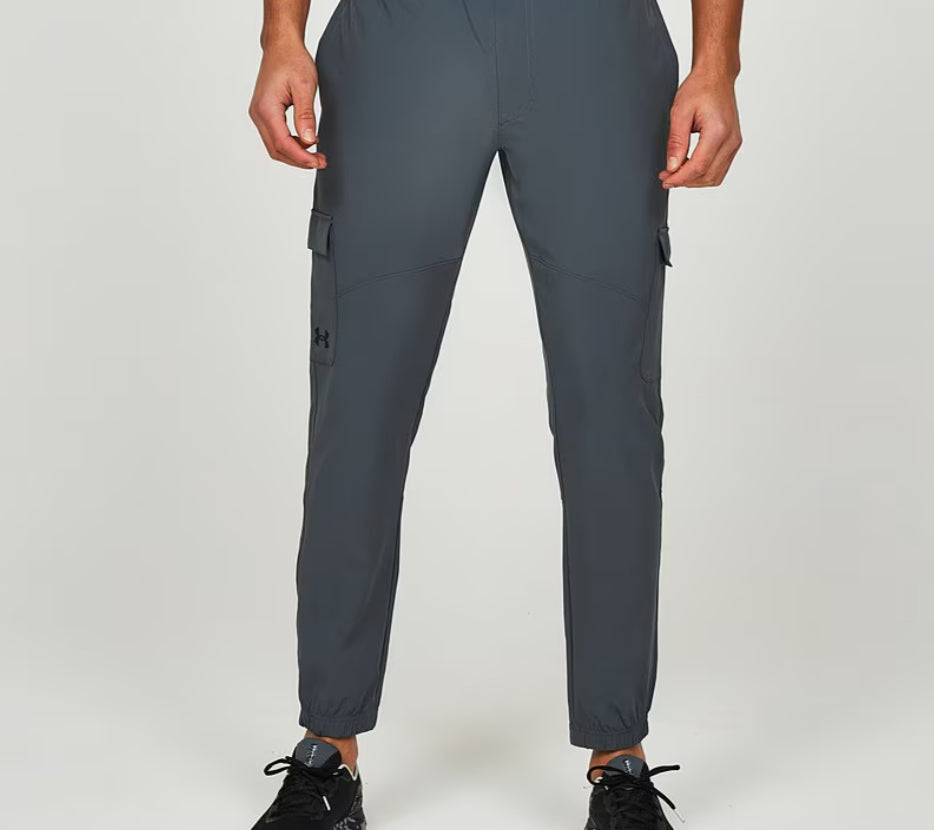 UNDER ARMOUR STRETCH CARGO BOTTOMS - GREY