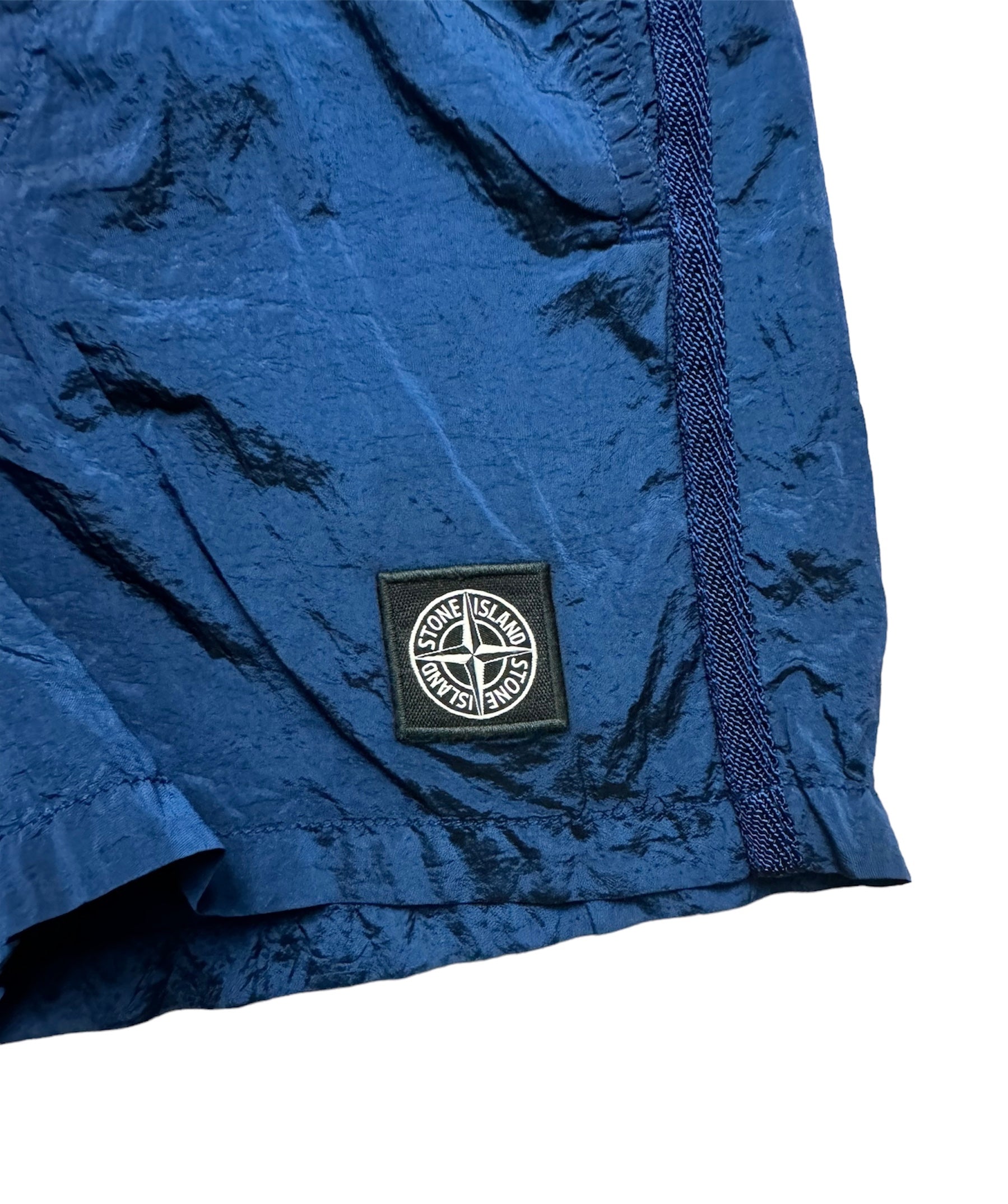 Stone island nylon metal patch logo swim short online