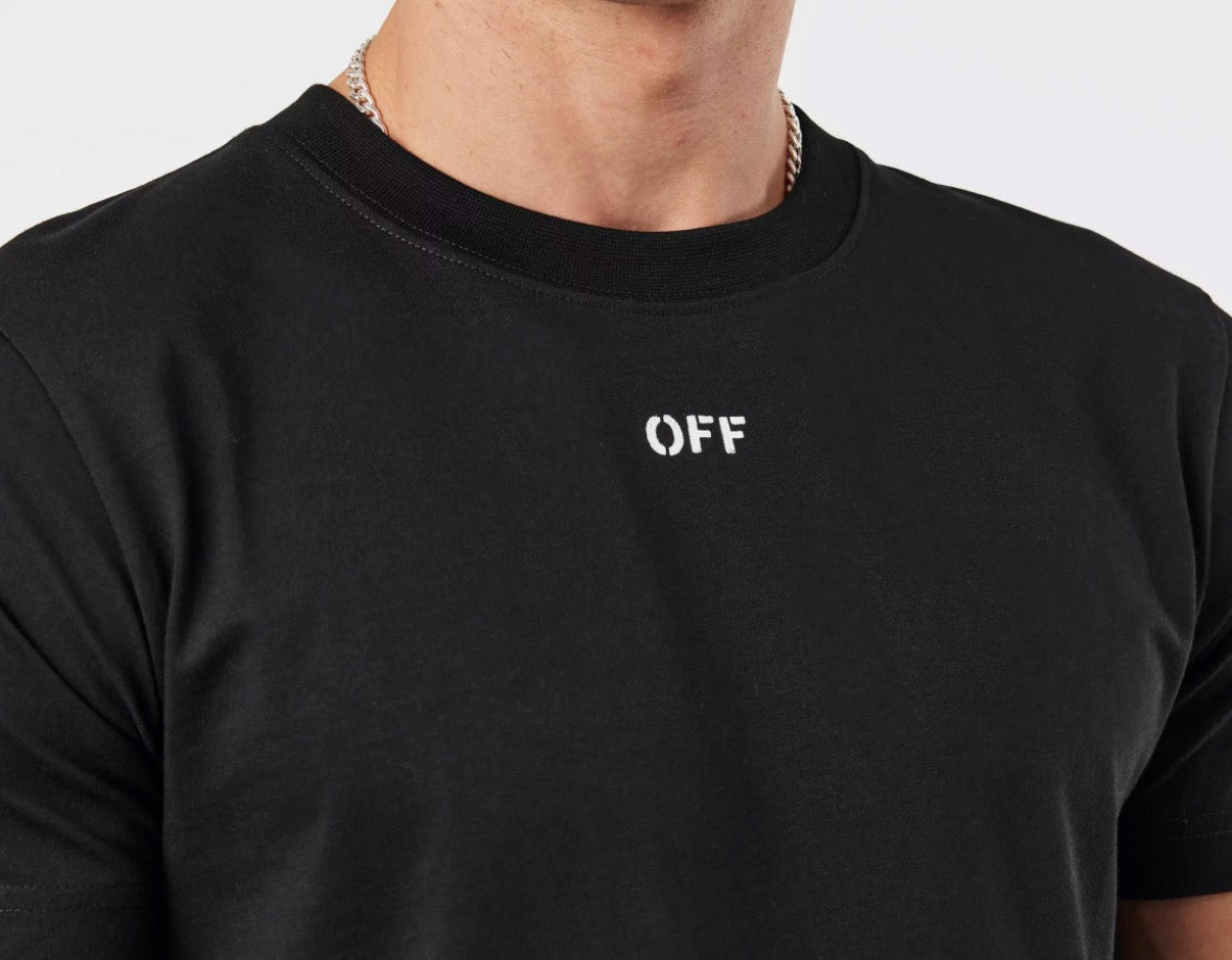 OFF WHITE ARROW TSHIRT - BLACK