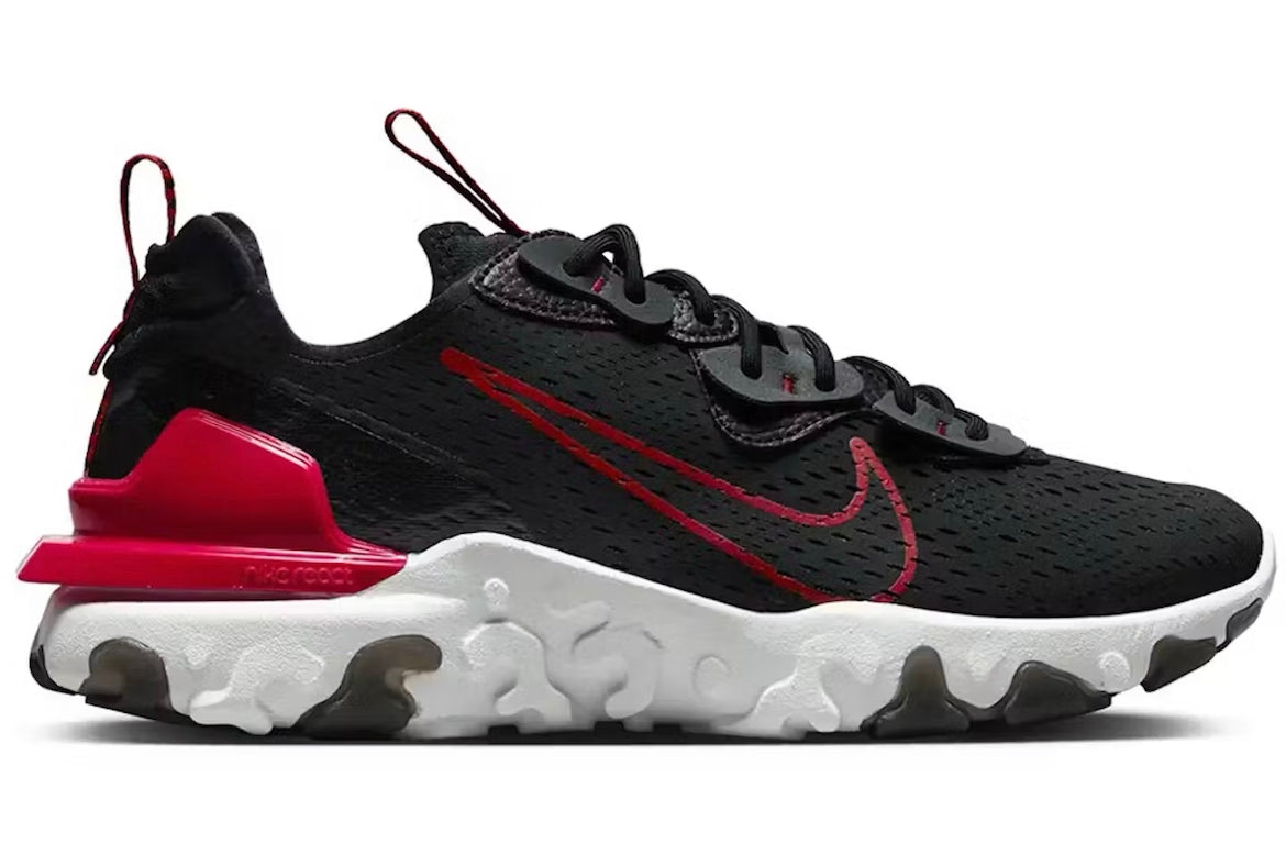 NIKE REACT VISION TRAINERS - BLACK / RED