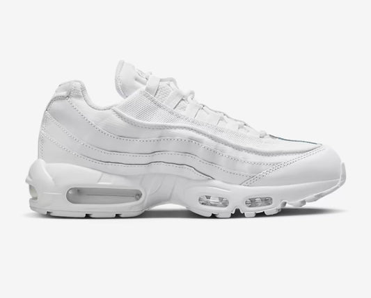 NIKE AIR MAX 95 TRAINERS - WHITE