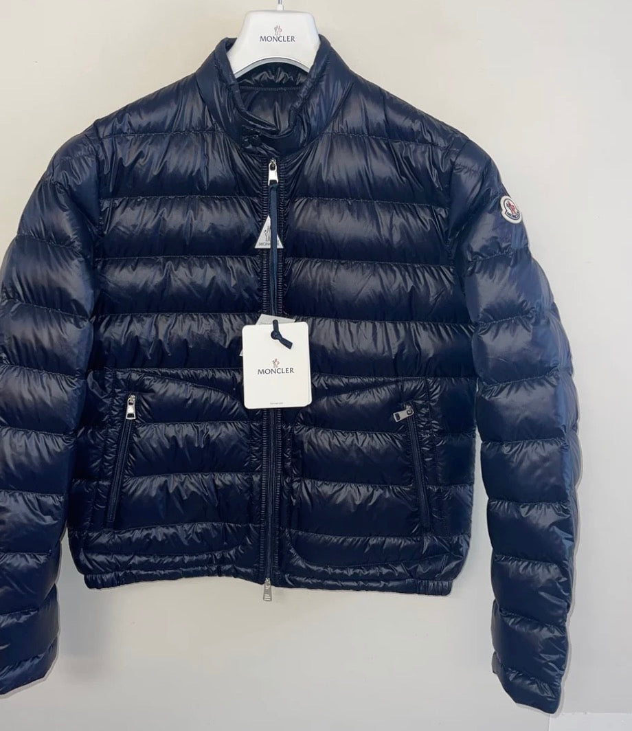 MONCLER ACORUS DOWN JACKET - NAVY