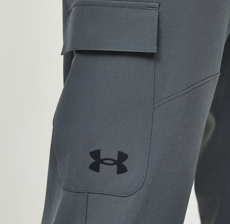 UNDER ARMOUR STRETCH CARGO BOTTOMS - GREY