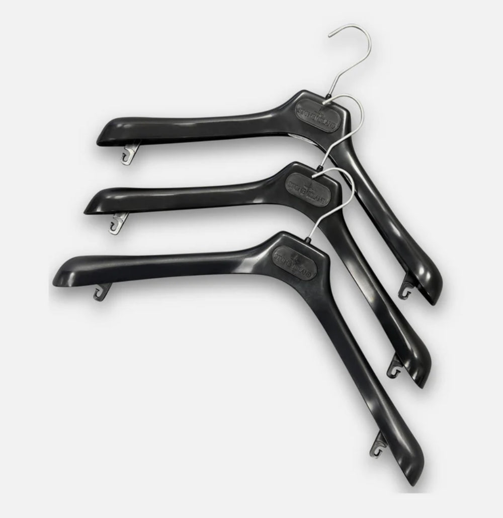 STONE ISLAND PLASTIC COAT HANGERS