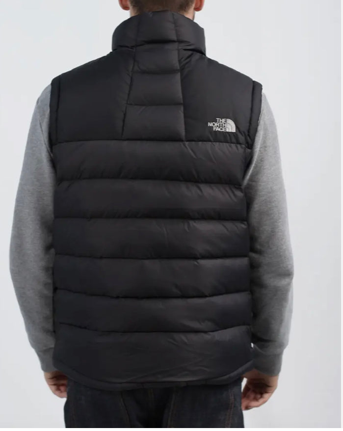 THE NORTH FACE DOWN MASSIF BODYWARMER GILET BLACK SGN CLOTHING