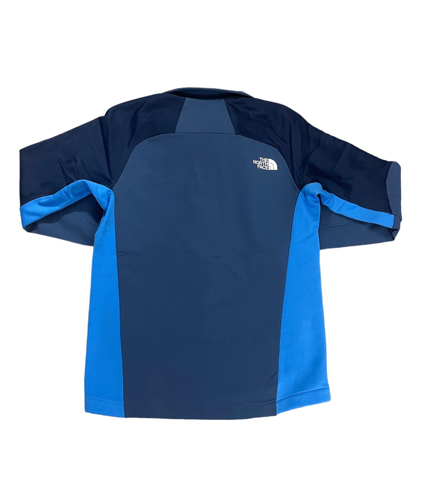 THE NORTH FACE HYBRID SOFT SHELL FULL ZIP JACKET - BLUE