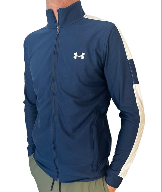 UNDER ARMOUR TWISTER LOGO FULL TRACKSUIT - NAVY