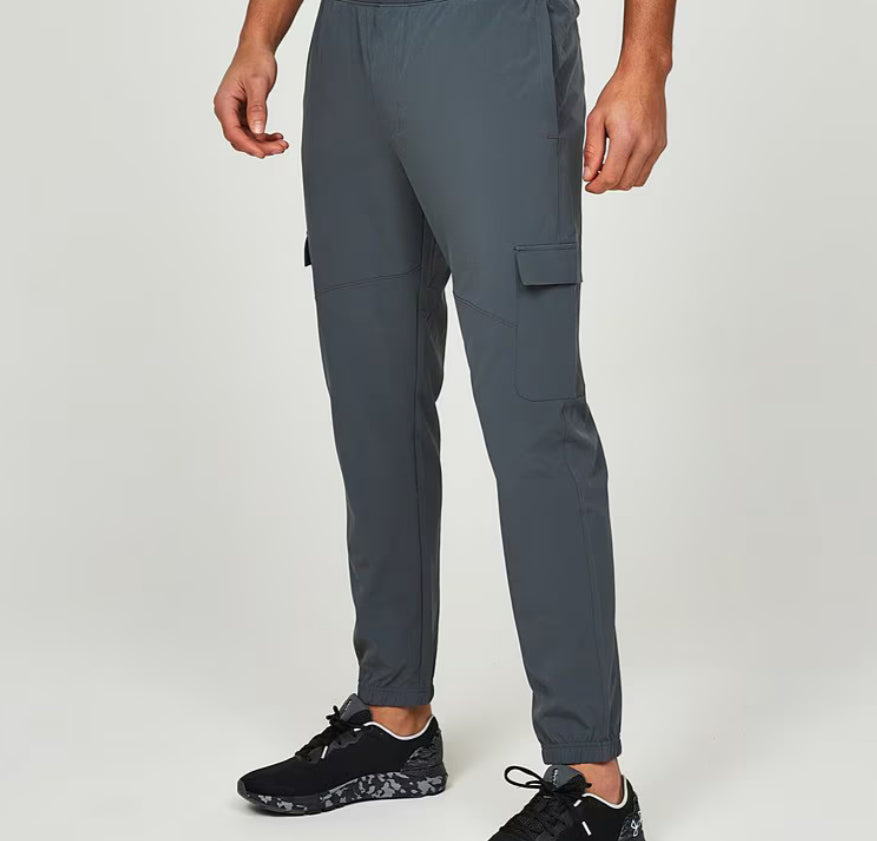 UNDER ARMOUR STRETCH CARGO BOTTOMS - GREY