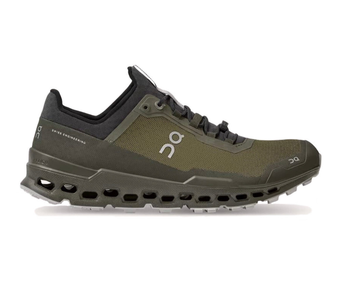 ON RUNNING CLOUD-ULTRA TRAINERS - OLIVE / BLACK