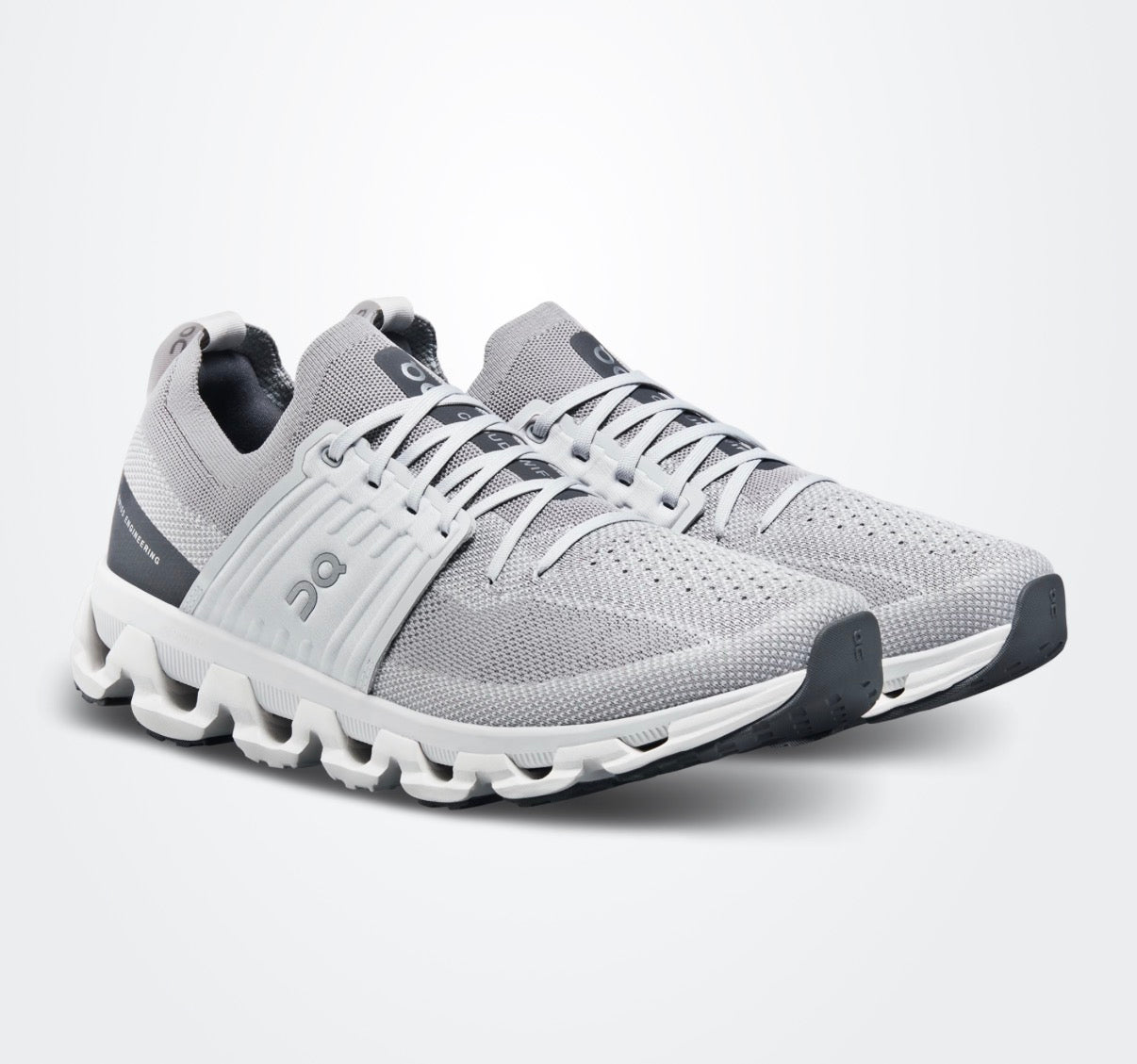 ON RUNNING CLOUDSWIFT 3 TRAINERS - GREY / WHITE
