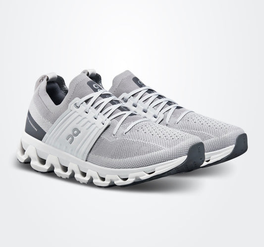 ON RUNNING CLOUDSWIFT 3 TRAINERS - GREY / WHITE