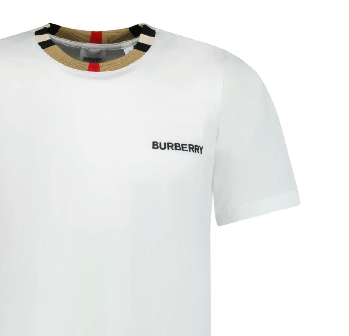 BURBERRY JAYSON LOGO TSHIRT WHITE