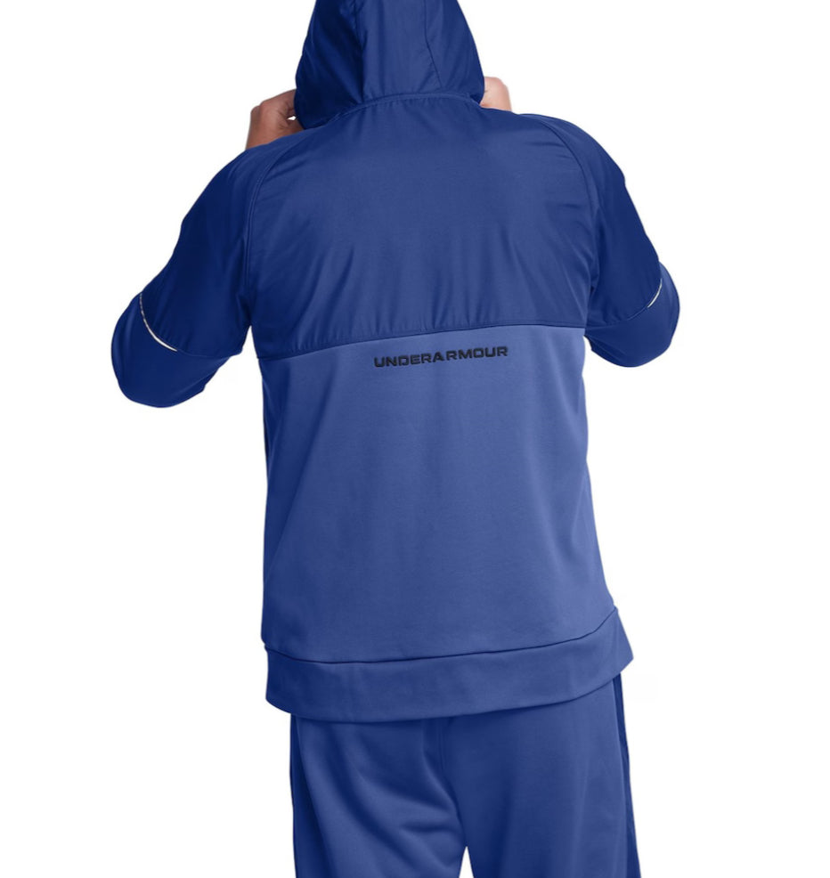 UNDER ARMOUR STORM ZIP UP HOODIE - BLUE