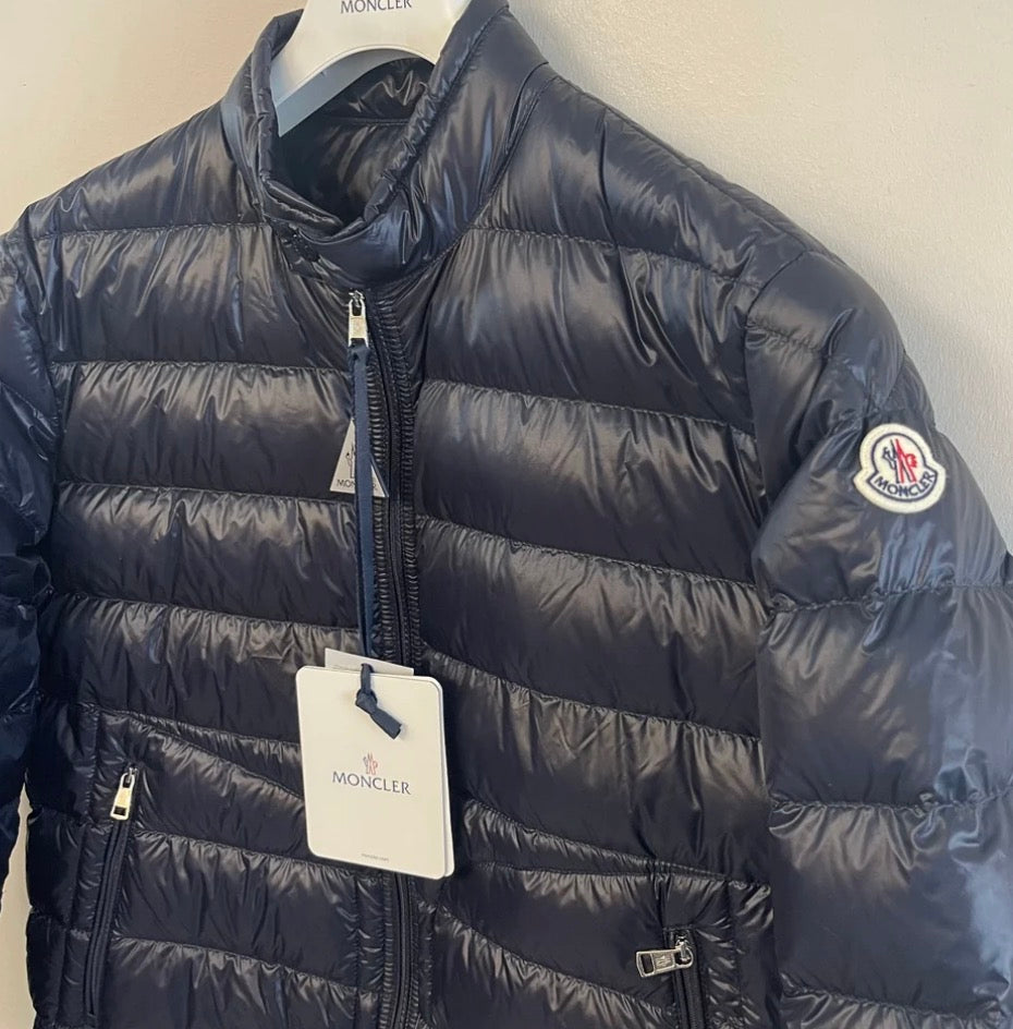 MONCLER ACORUS DOWN JACKET - NAVY