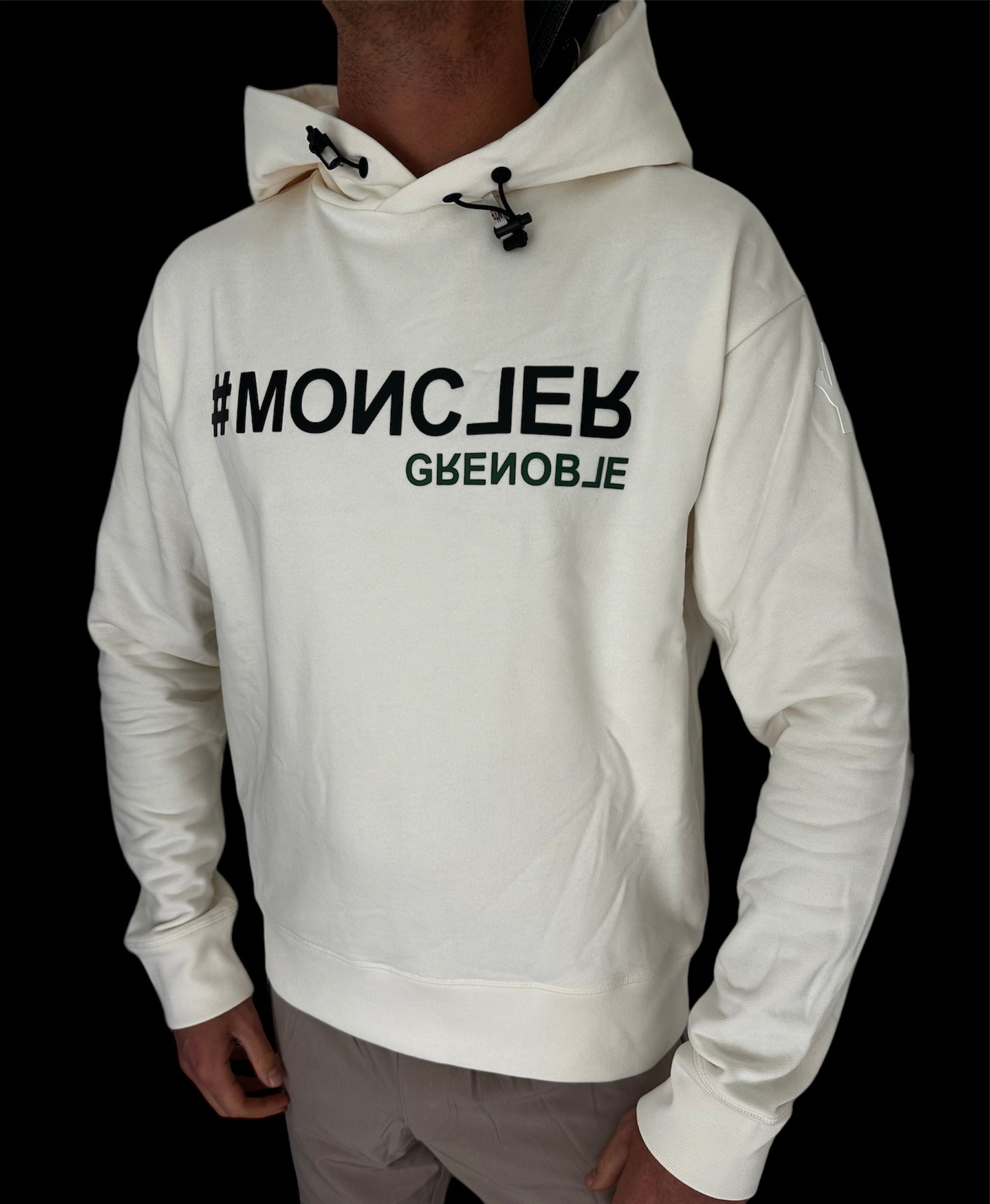 VGUC Moncler Grenoble Puff Logo Hoodie online White Men's Size Medium