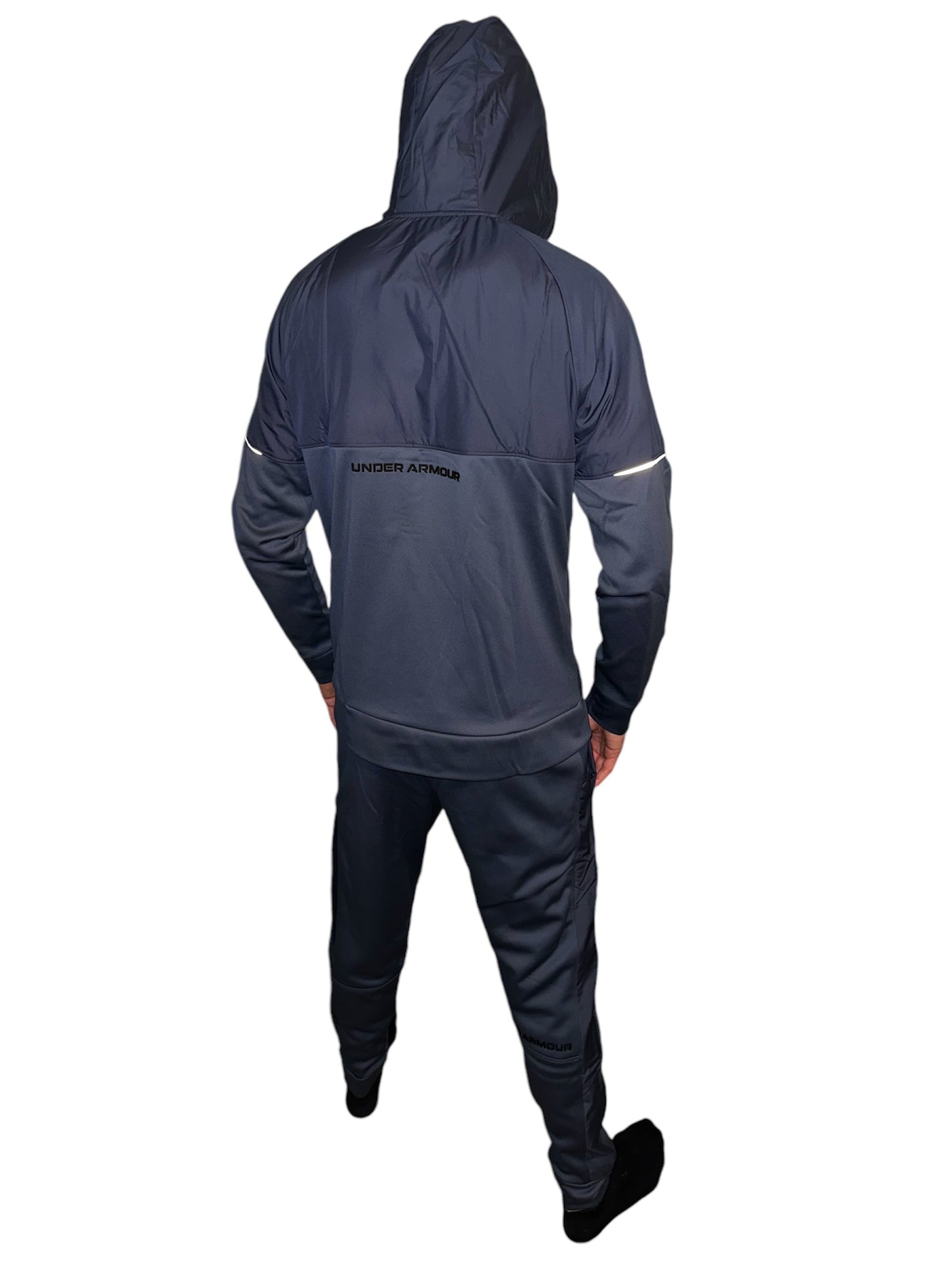 UNDER ARMOUR STORM RUN FULL TRACKSUIT - SLATE GREY