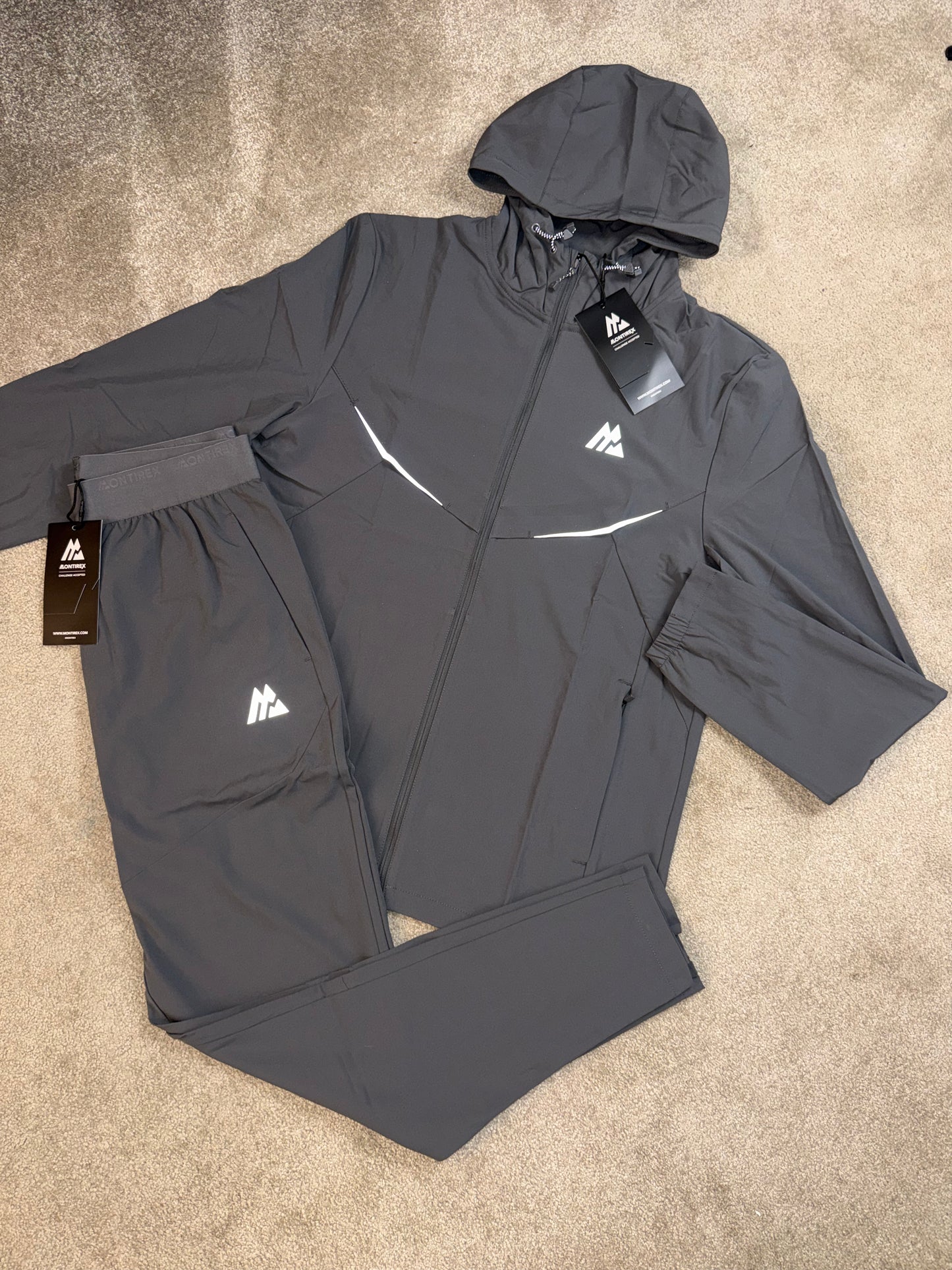 MONTIREX FULL TRACKSUIT - GREY