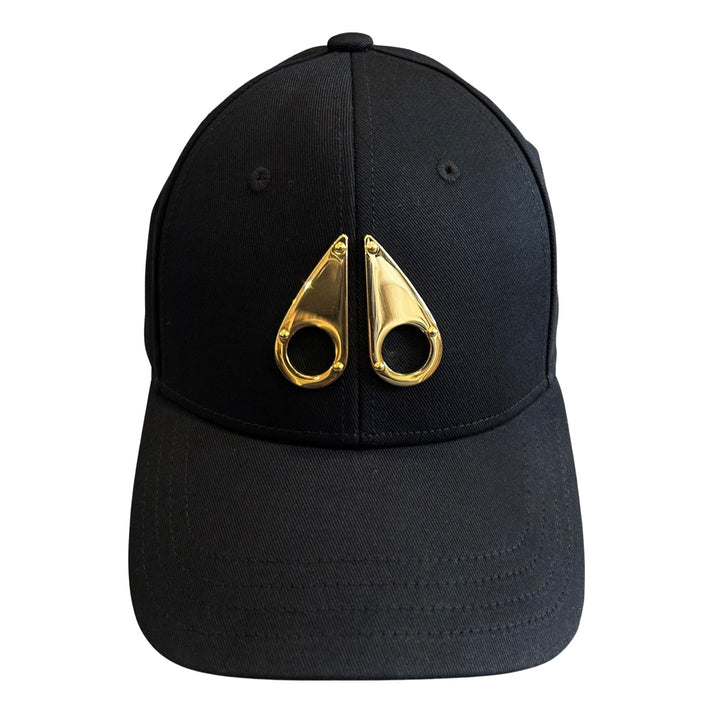 MOOSE KNUCKLES BASEBALL CAP - BLACK / GOLD