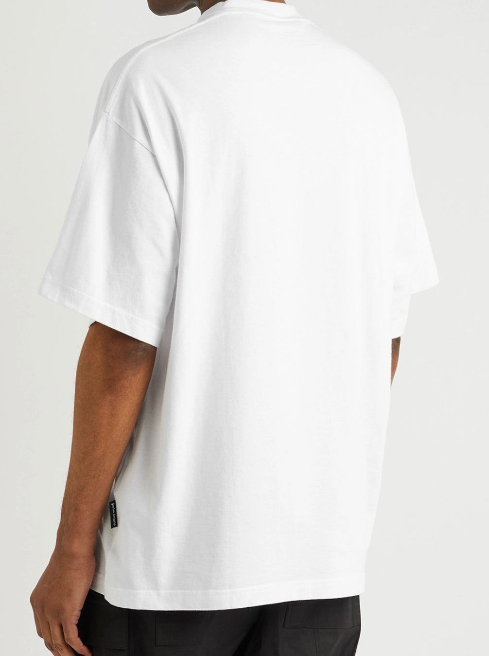 PALM ANGELS PALM TREE LOGO TSHIRT - WHITE