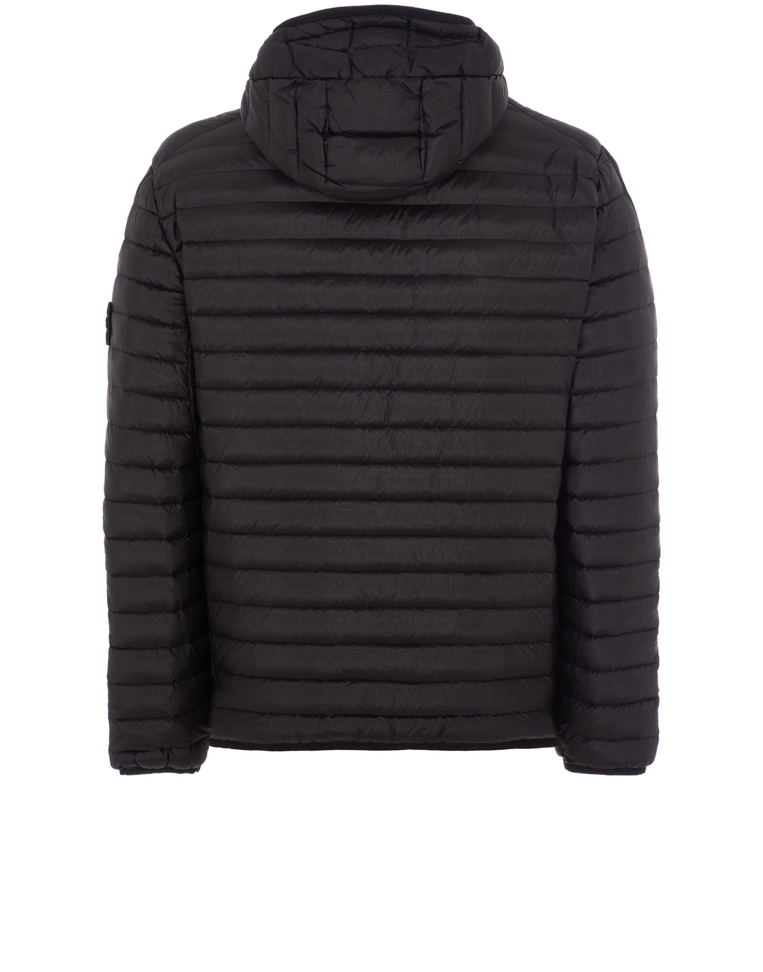 Stone island black outlet padded jacket