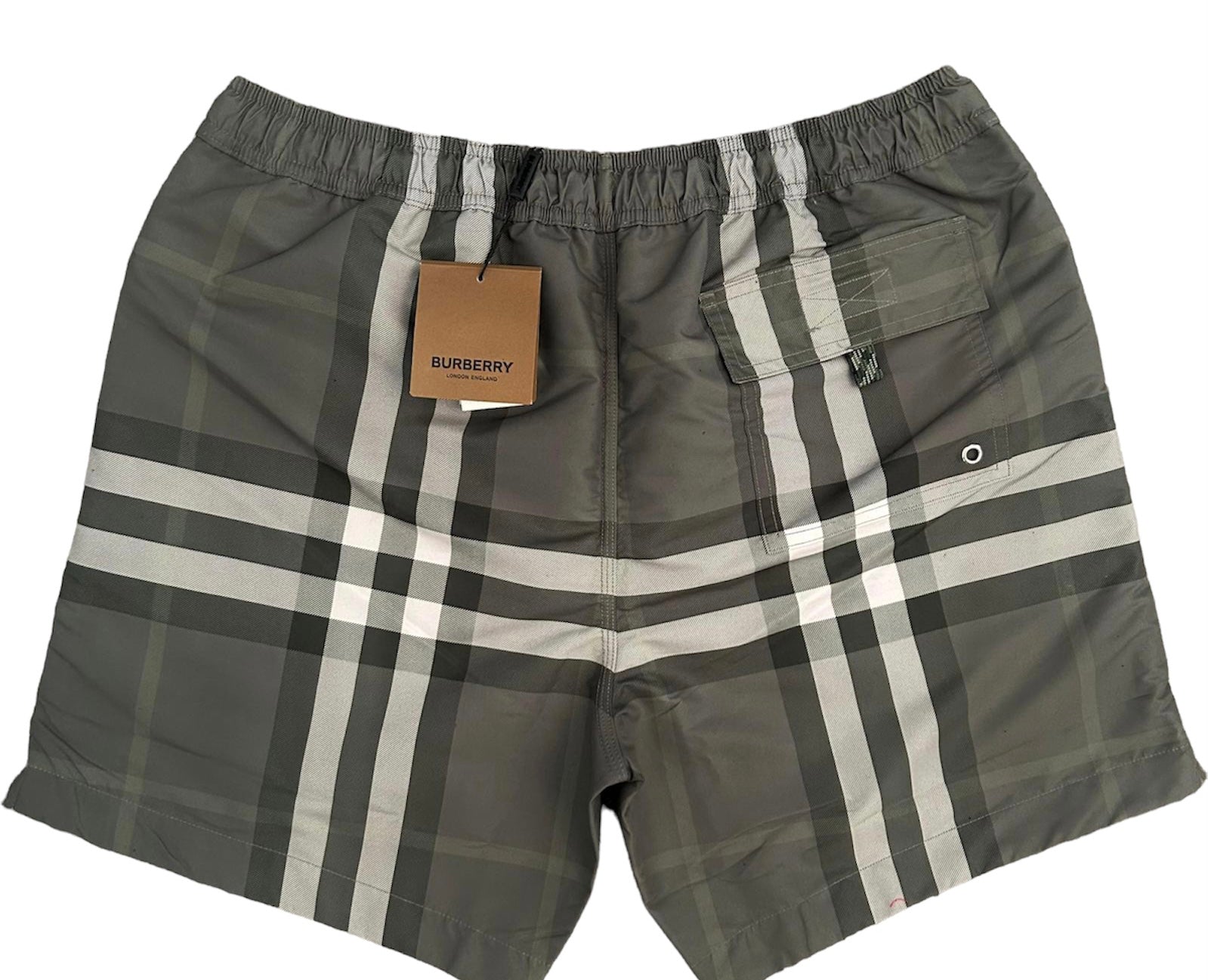 Grey burberry shorts Clearance
