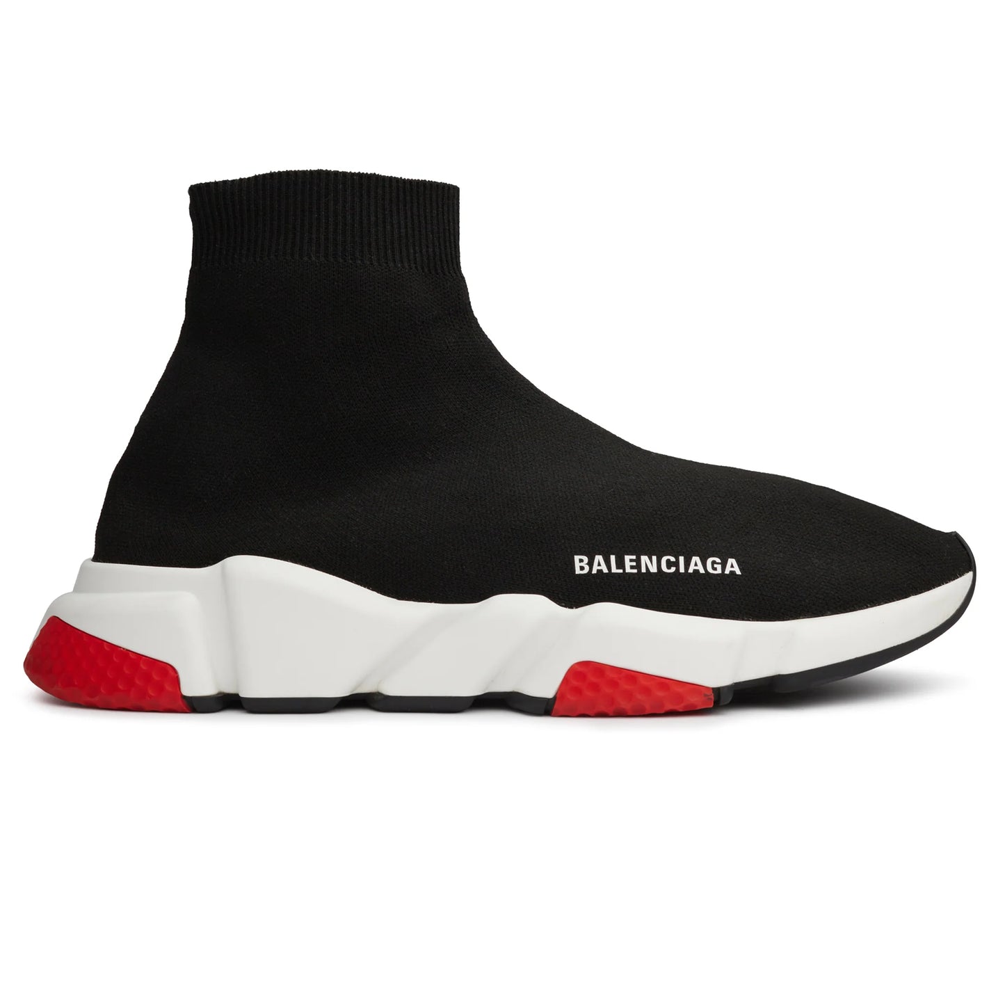 BALENCIAGA SPEED SOCK KNIT TRAINERS - BLACK – SGN CLOTHING