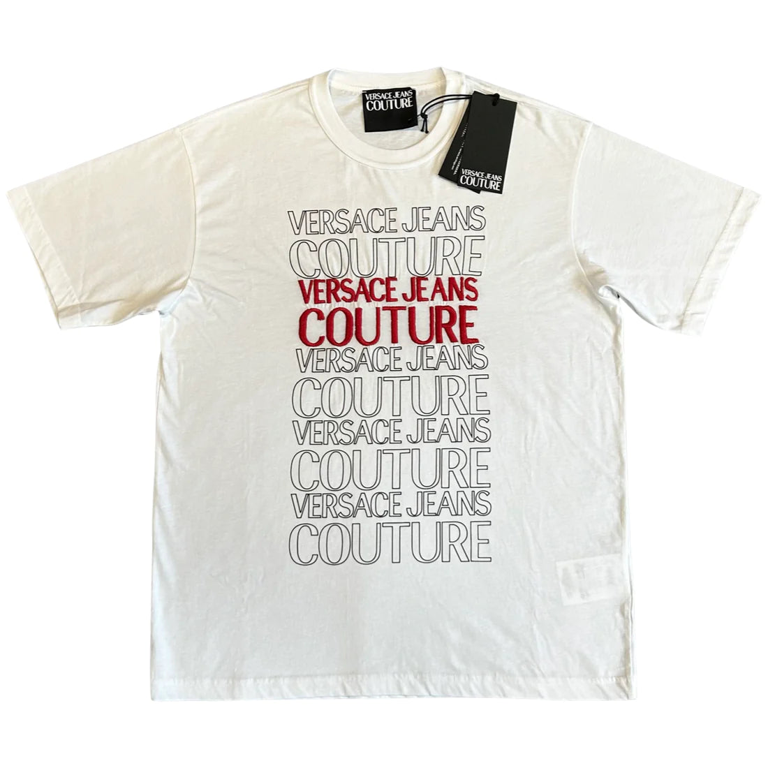 VERSACE JEANS COUTURE T-SHIRT - WHITE