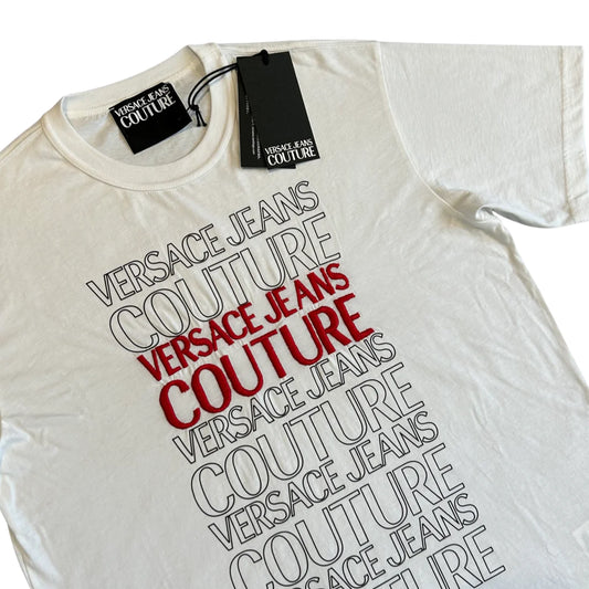 VERSACE JEANS COUTURE T-SHIRT - WHITE