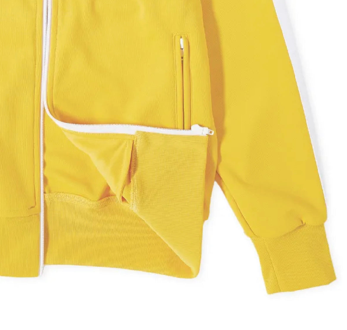 PALM ANGELS TRACKSUIT TRACK JACKET - YELLOW