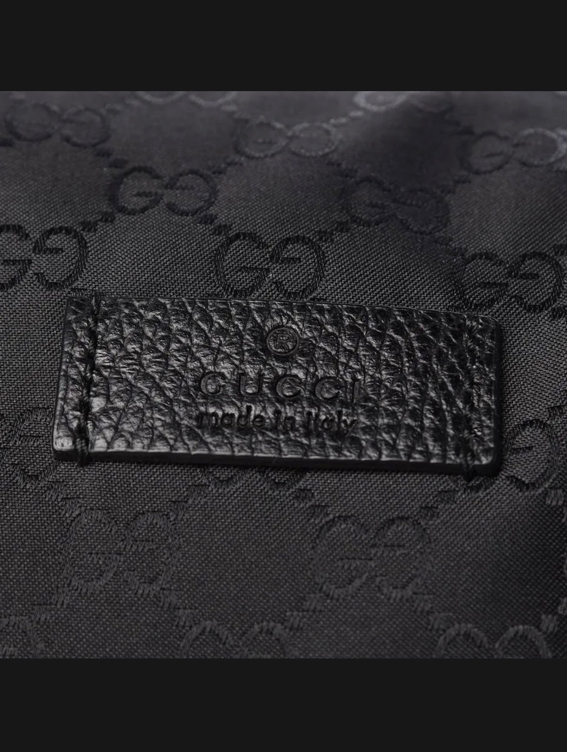 Gucci store black monogram